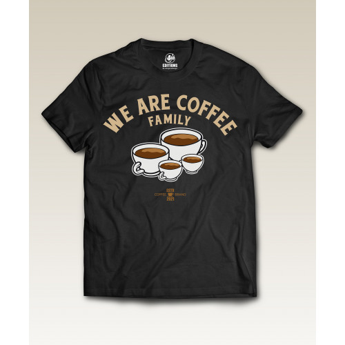 Tričko WE ARE COFFEE FAMILY (STANLEY/STELLA)