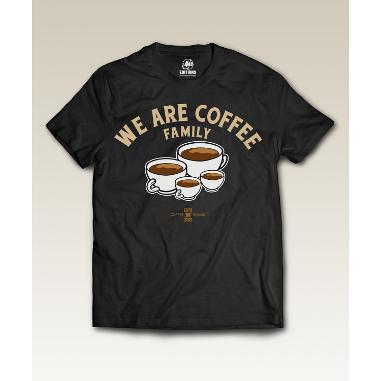 Tričko WE ARE COFFEE FAMILY (STANLEY/STELLA)